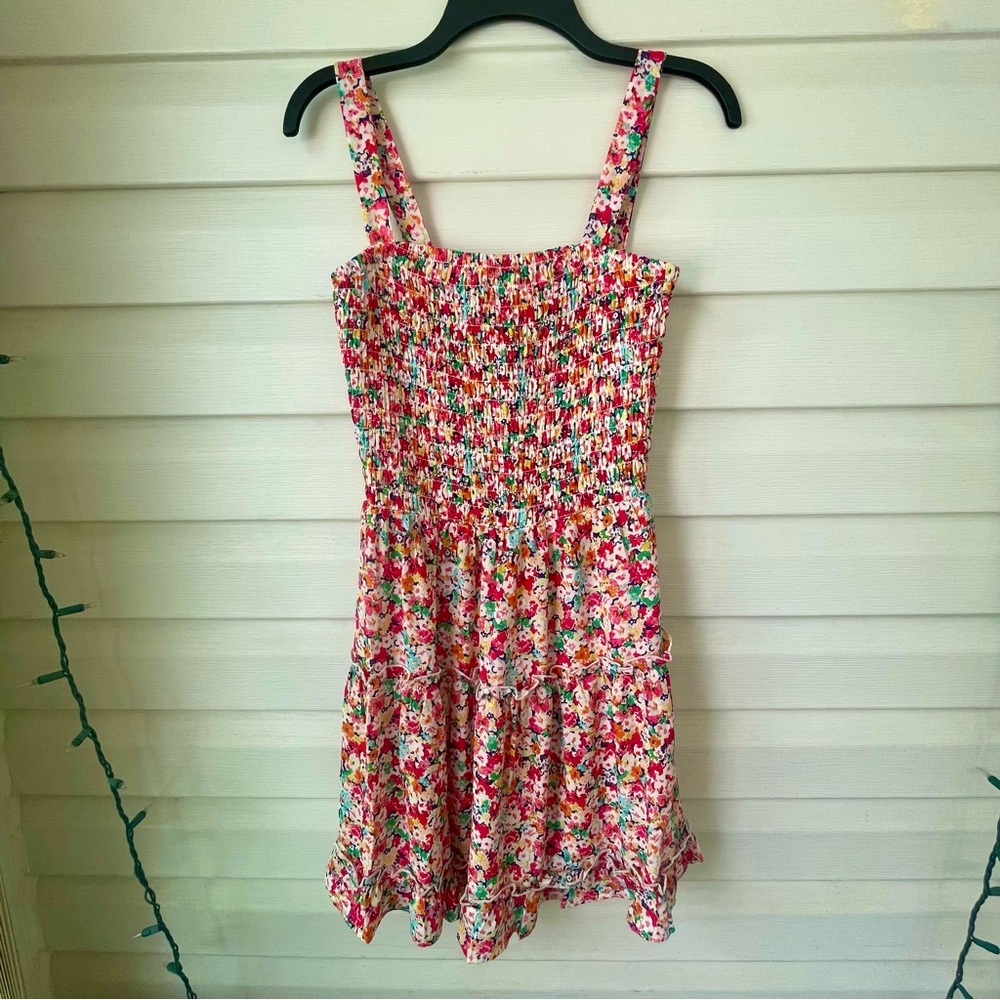 Jessica Simpson | Multicolor Floral Smocked Dress